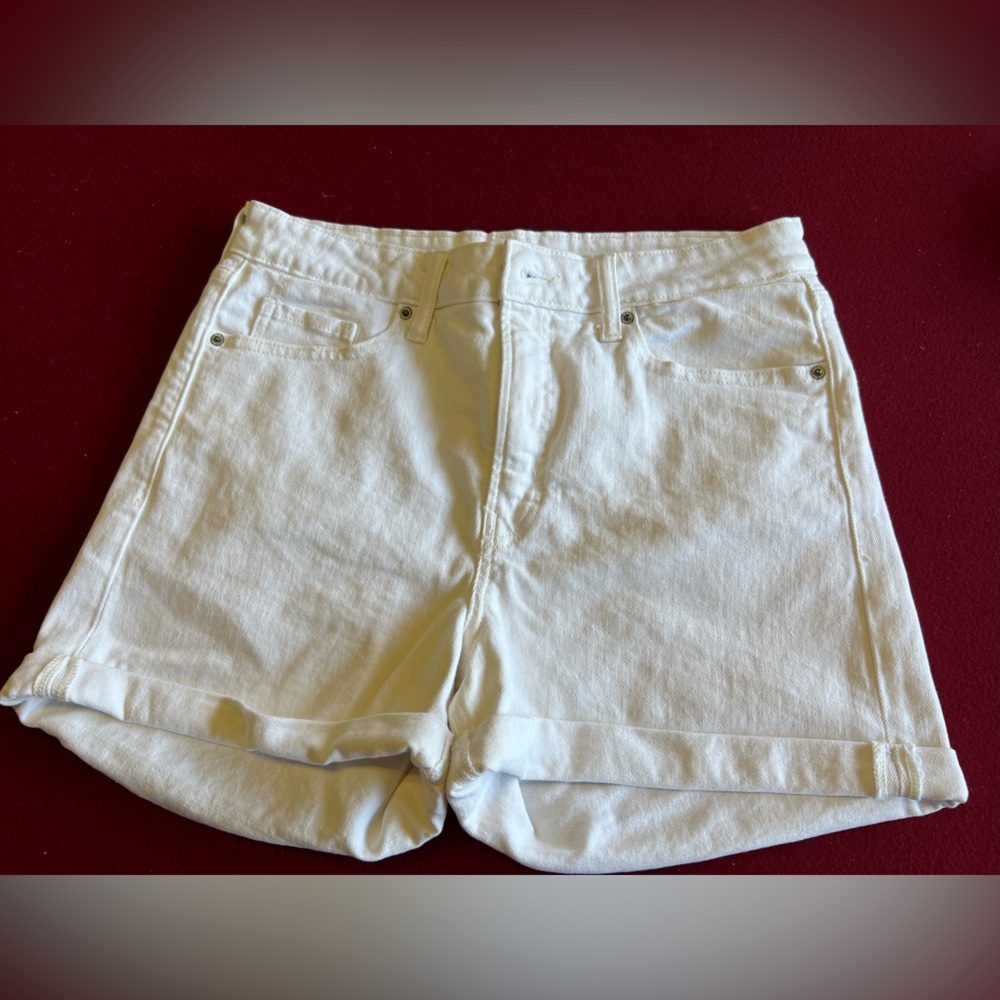 Old Navy White Denim Shorts